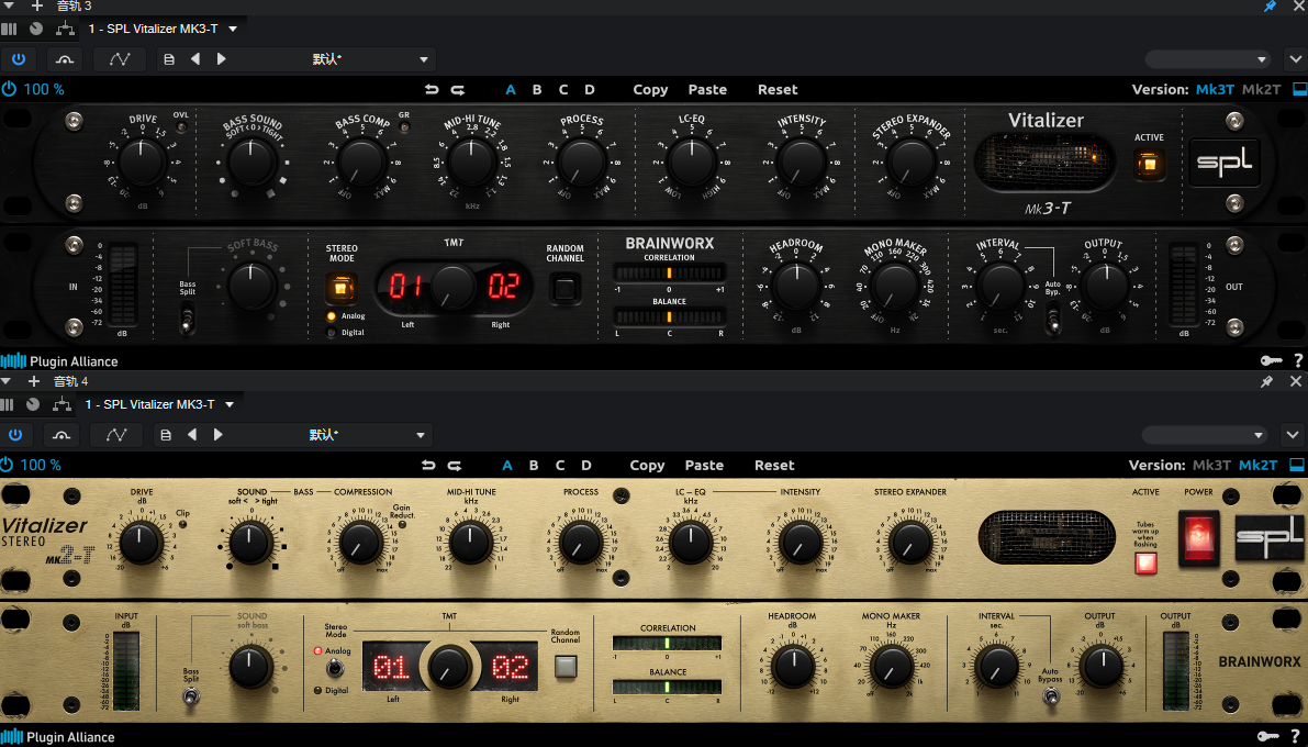 一键安装插件-Plugin Alliance__SPL Vitalizer MK3-T-27hz工作室
