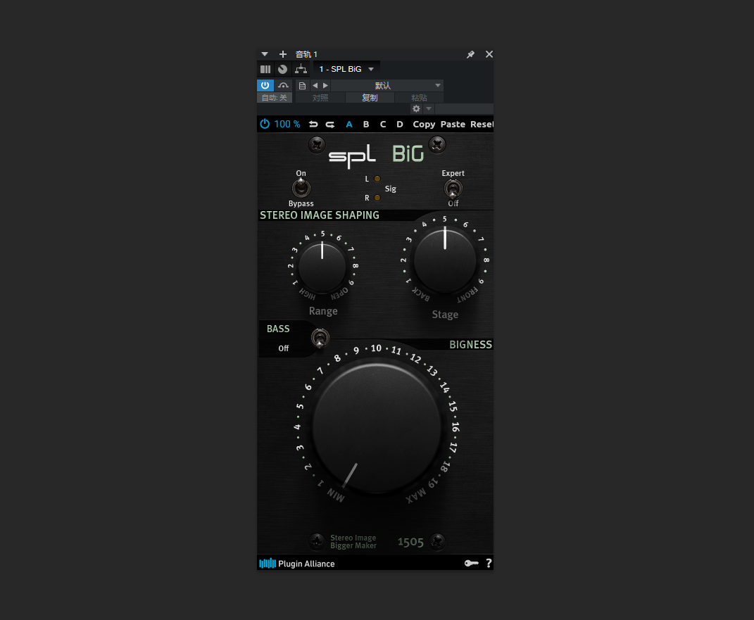 一键安装插件-插件联盟Plugin Alliance SPL BiG-27hz工作室